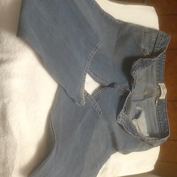 Levi's low rise bootcut jeans  size12L  blue denim - Picture 1 of 2
